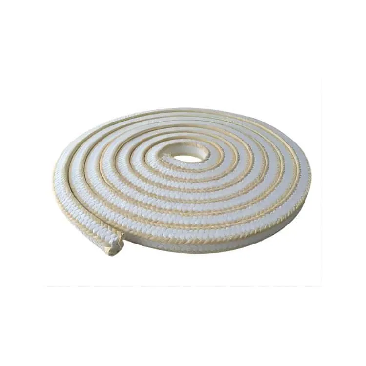 White PTFE Packing with Aramid Corners
