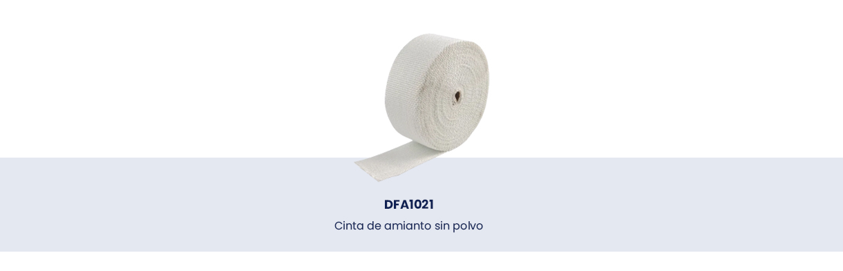 Cinta de amianto sin polvo