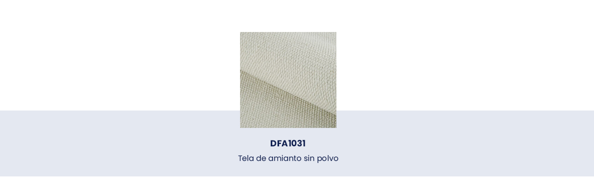 Tela de amianto sin polvo