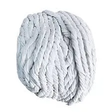 Dusty asbestos rope
