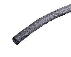 Graphite-impregnated ceramic fiber packing
