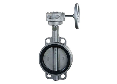 Manual Gear-Operated Stainless Steel Butterfly Valve