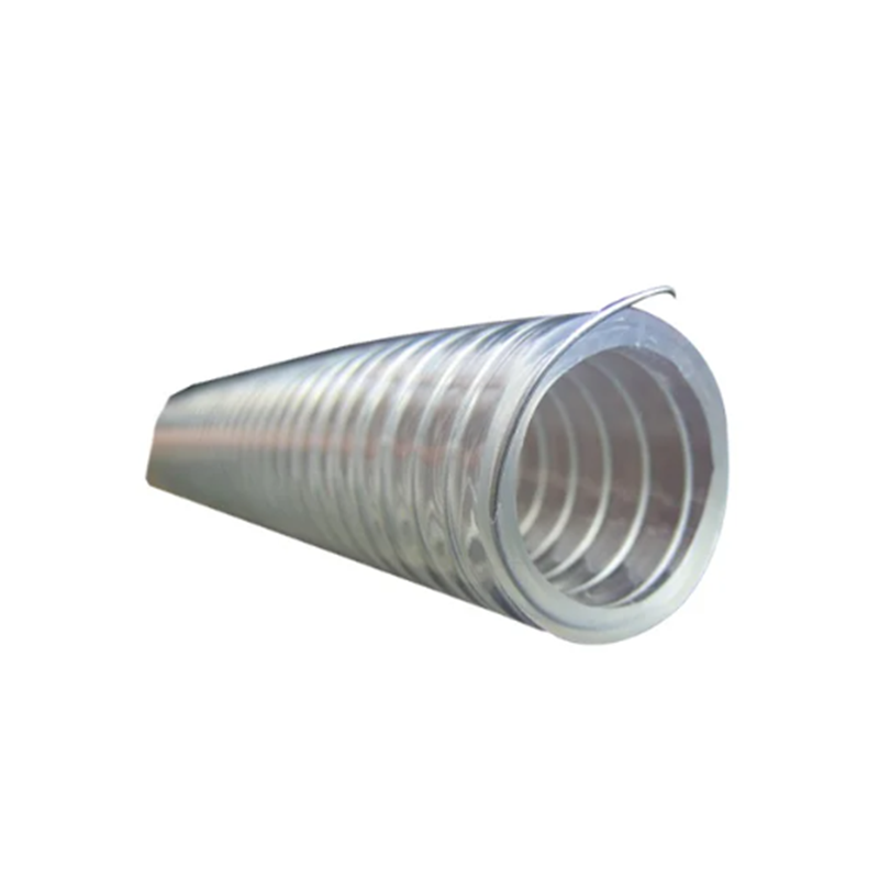 STEEL WIRE REINFORCED PVC HOSE
